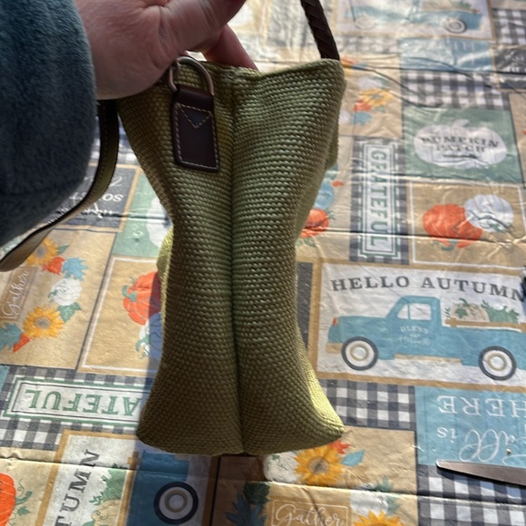 Relic Green Woven Whip Stitch Handbag - Picture 5 of 8
